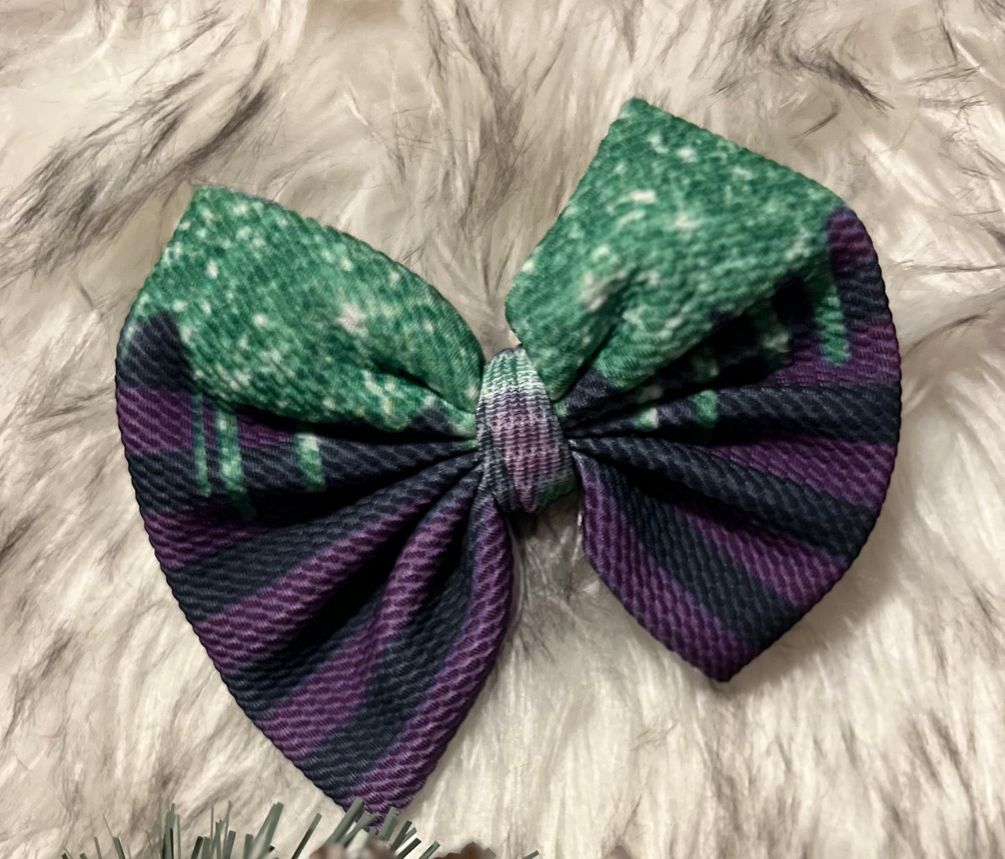 Beetle Stripes bow(clip)