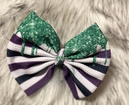 Beetle Stripes bow(clip)