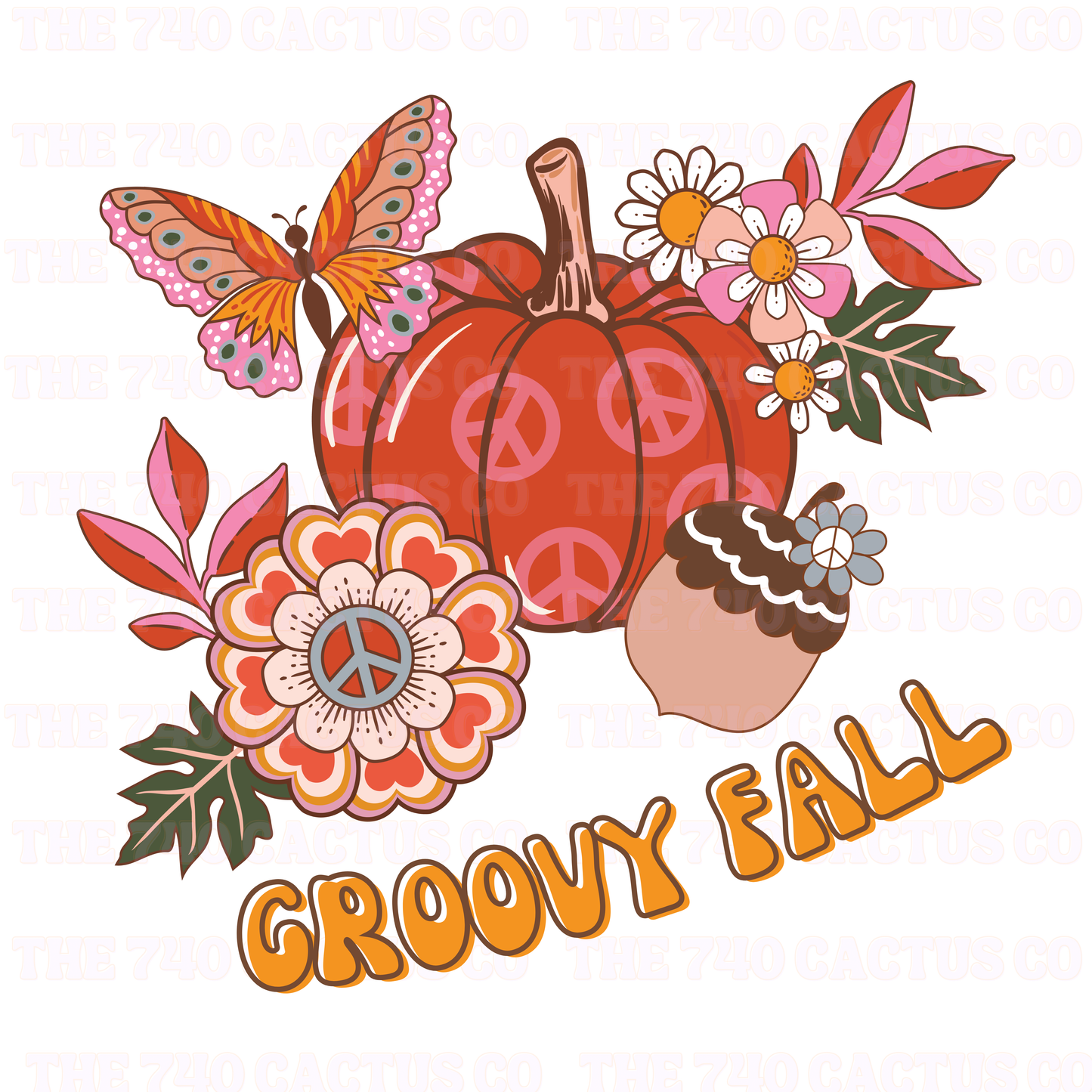 Groovy Fall PNG