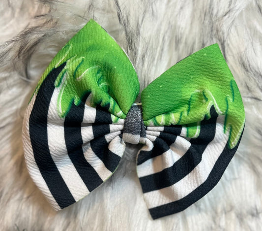 Beetle Stripes bow(clip)